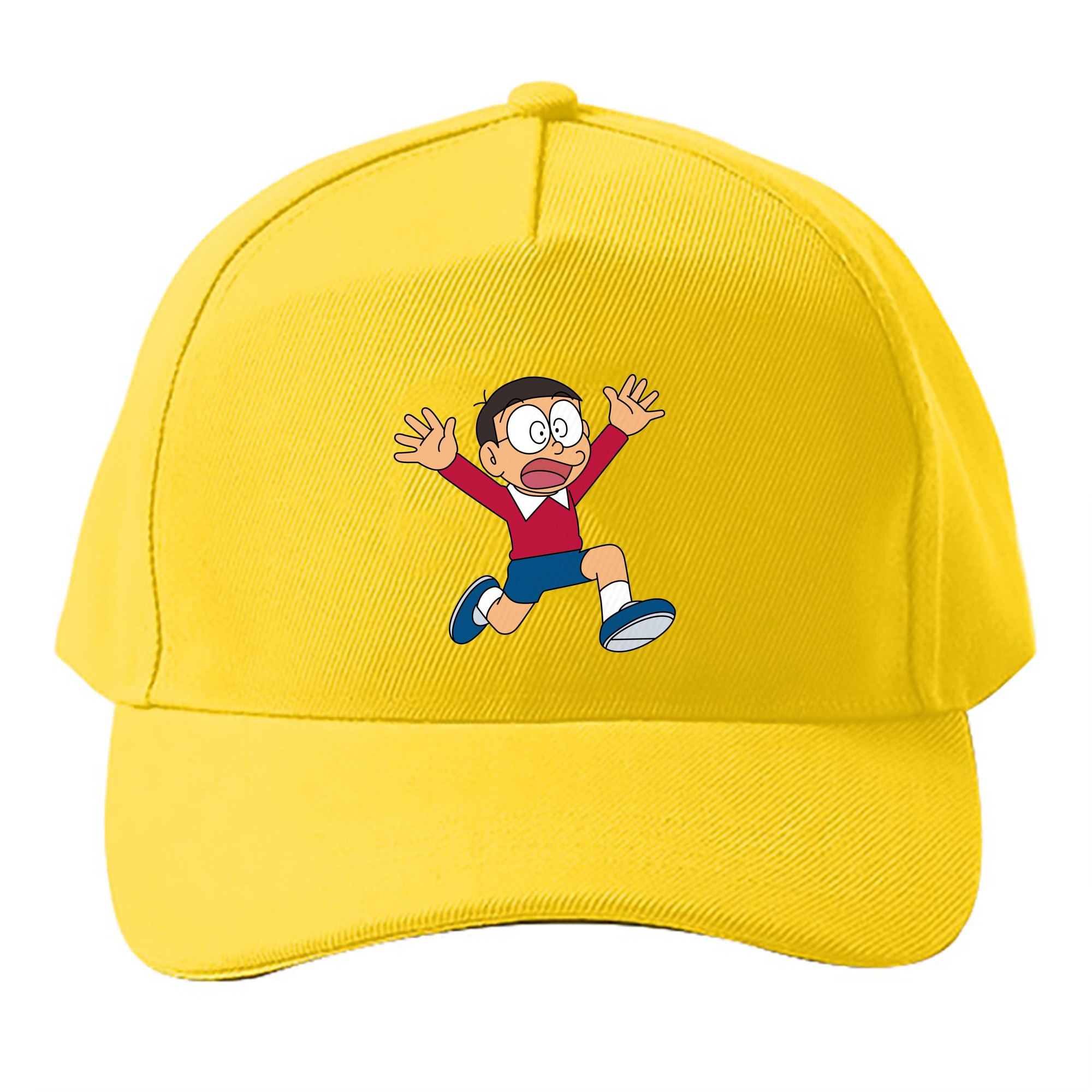 （画像用） ドラえもん 野比 のび太 Doraemon Nobita Nobi ベースボールキャップ 綿100％ 男女兼用 帽子 スポーツ